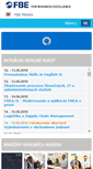 Mobile Screenshot of fbe.sk
